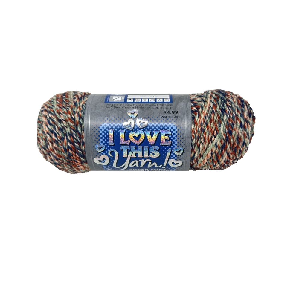 I Love This Yarn Prints Acrylic Worsted Color Beret Day